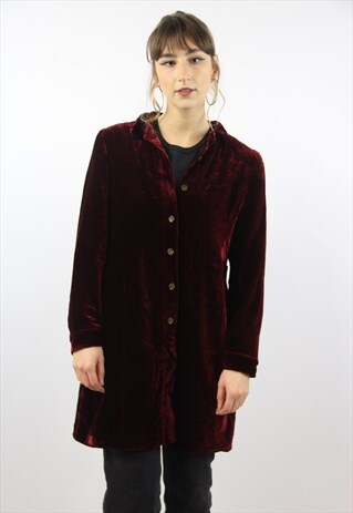 VINTAGE VELVET MIDI DRESS