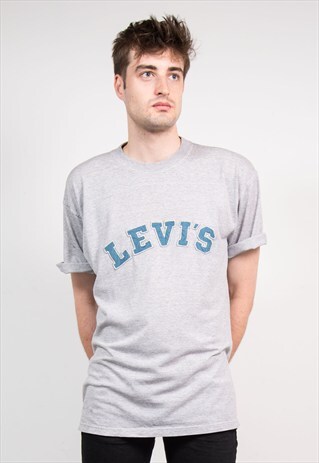 VINTAGE 90'S GREY LEVI'S T-SHIRT