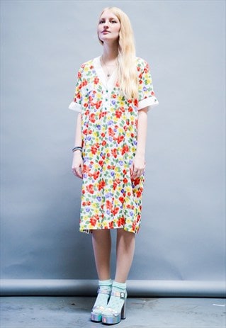 POPPY FLOWER DRESS