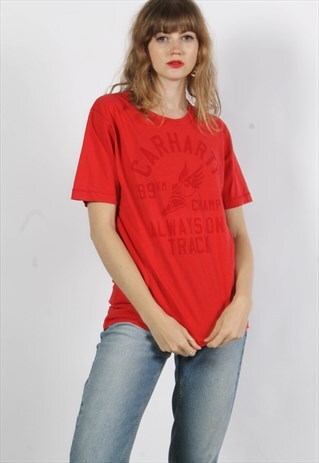VINTAGE CARHARTT T-SHIRT RED