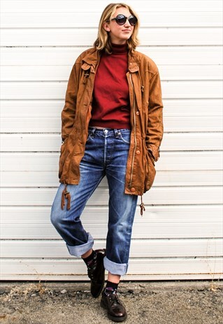 VINTAGE SUEDE PARKA