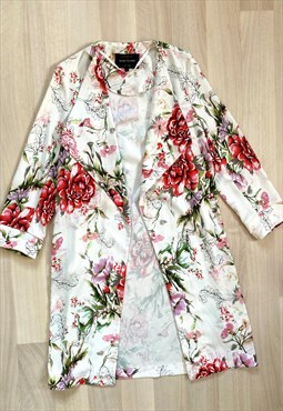 Y2K Floral Longline Jacket