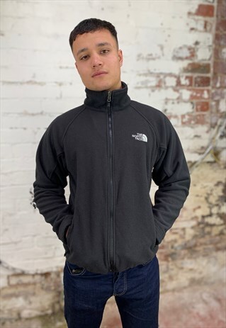 VINTAGE NORTH FACE FULL ZIP SWEATSHIRT - BLACK