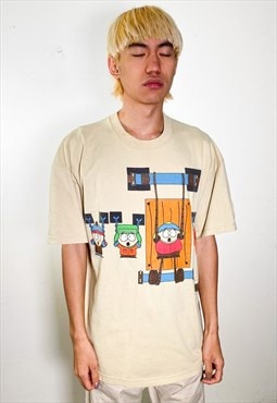 Vintage y2k South Park Original Merchandise beige t-shirt 