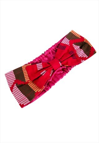 LIMITED EDITION SATIN LINED BOW HEADBAND