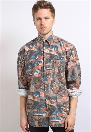 VINTAGE AZTEC NAVAJO SHIRT