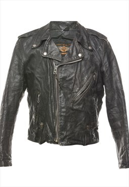 Harley Davidson Leather Jacket - M