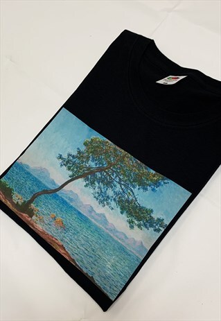 CLAUDE MONET VINTAGE AESTHETIC ANITBES T-SHIRT