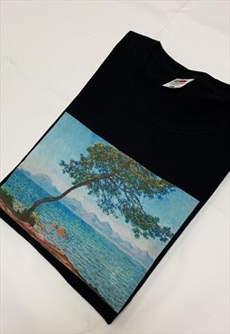 Claude Monet Vintage Aesthetic Anitbes T-Shirt