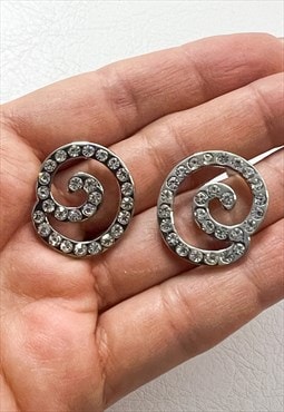 Sparkle Swirl Earrings