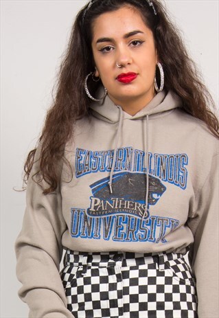 CHAMPION CROPPED HOODIE SWEATSHIRT
