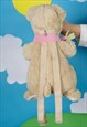 90'S VINTAGE BEAR BACKPACK PINK FLOWER KITCH KAWAII BAG