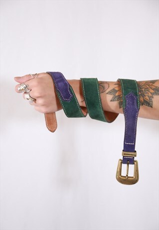 SUEDE BELT