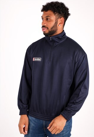 VINTAGE LOTTO HALF ZIPPER SWEATSHIRT NSW361