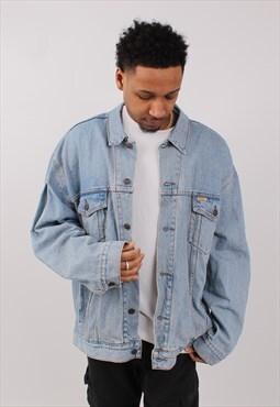 Vintage Men's Levi's Blue Denim Jacket