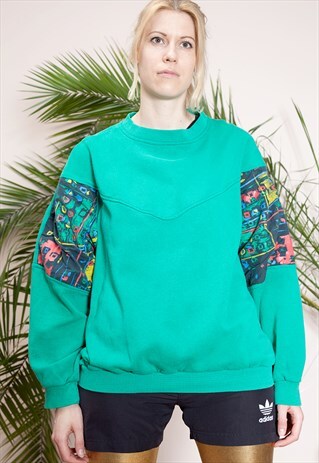 OLDSCHOOL PRINTED SWEATSHIRT FROM THE 90S BY MAIER