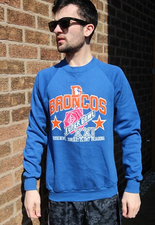 VINTAGE 80S NFL DENVER BRONCOS SWEATSHIRT