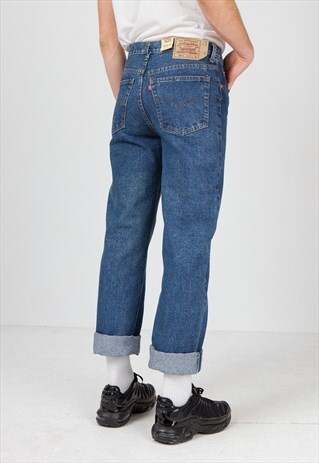 VINTAGE BLUE LEVI'S 501 FIT DENIM JEANS