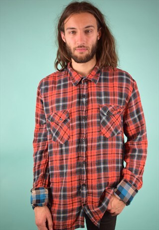 VINTAGE 90'S CHECKED SHIRT