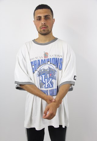 VINTAGE STARTER COLLEGE FOOTBALL T-SHIRT