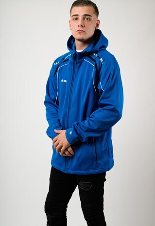 VINTAGE JAKO FUSSBALL HOODED JACKET