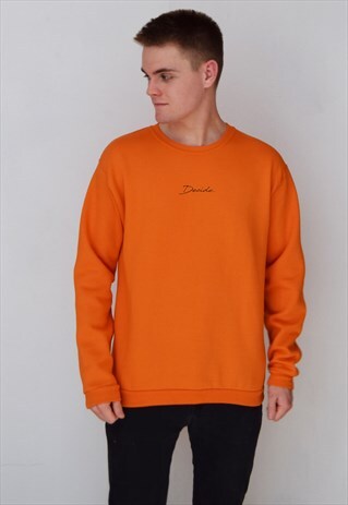 ORANGE DECIDE SWEATSHIRT