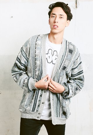 VINTAGE 90S COOGI STYLE CARDIGAN