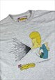 Beavis and Butthead Vintage 90s 1998 Grey T-shirt 