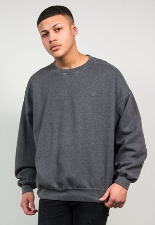 90'S STARTER GREY SWEATSHIRT CREW NECK SWEATER