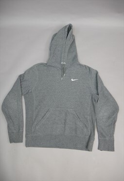Vintage Nike Hoodie in Grey with Logo