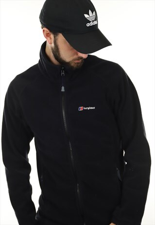 VINTAGE BERGHAUS ZIP UP FLEECE TOP