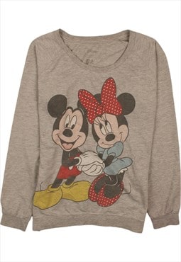 Vintage 90's Disney Sweatshirt Mickey & Minnie Mouse Crew