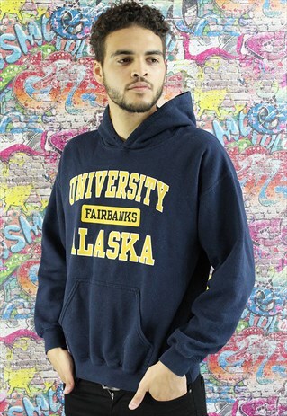 RETRO HOODIE/HOODED VARSITY SWEATSHIRT BRANDED SPORTSWEAR