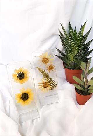 HANDMADE PHONE CASES/ PHONE COVERS WITH REAL PRESSED FLOWERS