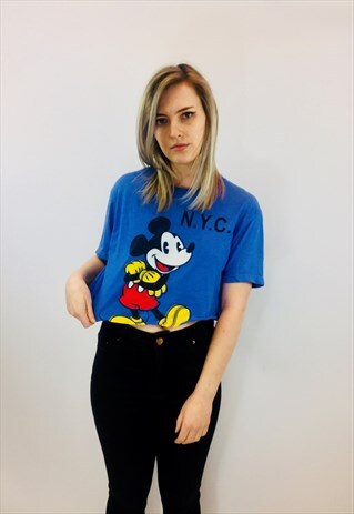 DISNEY MICKEY MOUSE CROP TOP