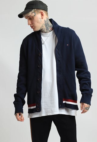 VINTAGE TOMMY HILFIGER ZIP-UP SWEATSHIRT