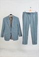 Vintage 00s light grey suit