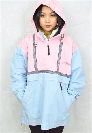 MINT CONDITION CRAZY SKI JACKET/WINDBREAKER (1990'S)