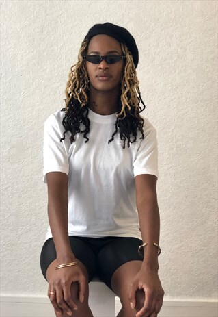 BAAD T-SHIRT WHITE BRUTALITY NEON GREEN