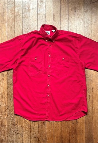 RED SHORT SLEEVED SHIRT
