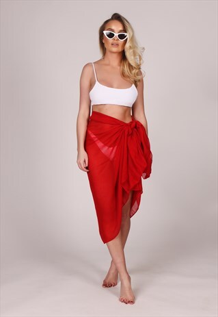 SARONG RED