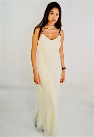 cream occasion dress