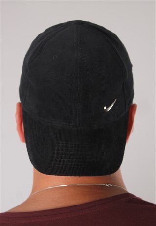 VINTAGE NIKE CORDUROY BASEBALL CAP HAT
