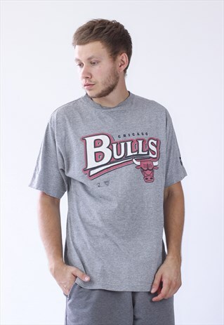 90S MENS STARTER CHICAGO BULLS BIG LOGO T-SHIRT