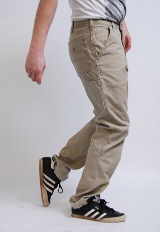 VINTAGE CARHARTT CARPENTER WORK TROUSERS