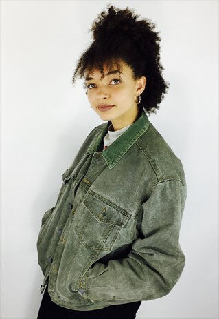 VINTAGE OVERSIZED DENIM JACKET