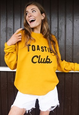 Toastie Club Womens Slogan Sweatshirt 