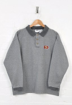Vintage San Francisco 49ers Sweater Grey Small