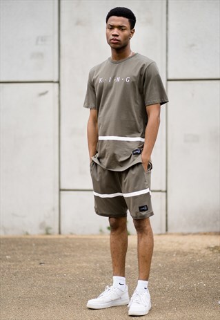 ALDGATE SUMMER TRACKSET - GREEN