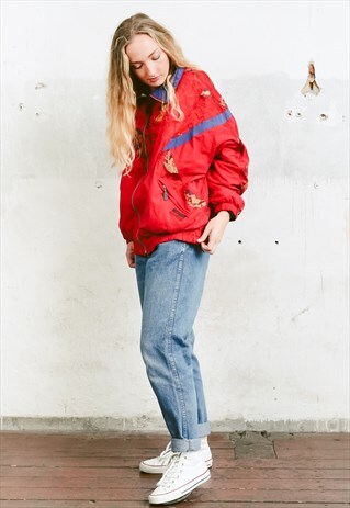 VINTAGE 90S WINDBREAKER SHELL JACKET